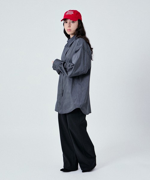 M TO R(ムウトアール)の「【GRANDPA】x ムウトアール LOGO CAP(キャップ・レディース・ブラック/レッド・FREE)」の6枚目の写真