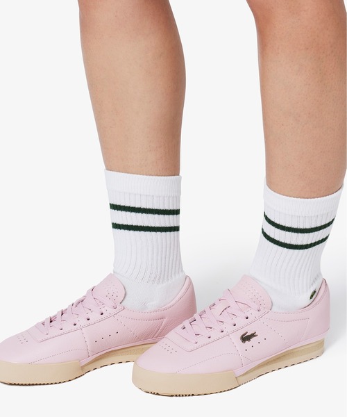LACOSTE(ラコステ)の「レディース AURA 225 5 SFA(スニーカー・レディース・ライトピンク・23.0cm/22.5cm/24.0cm/23.5cm/24.5cm)」の1枚目の写真