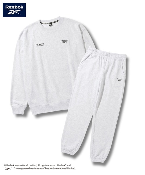 Reebok(リーボック)の「【Reebok/リーボック】 オーバーサイズスウェットセットアップ(セットアップ・メンズ・グリーン系/アッシュグレー/ブラック・XL/L/M)」の2枚目の写真