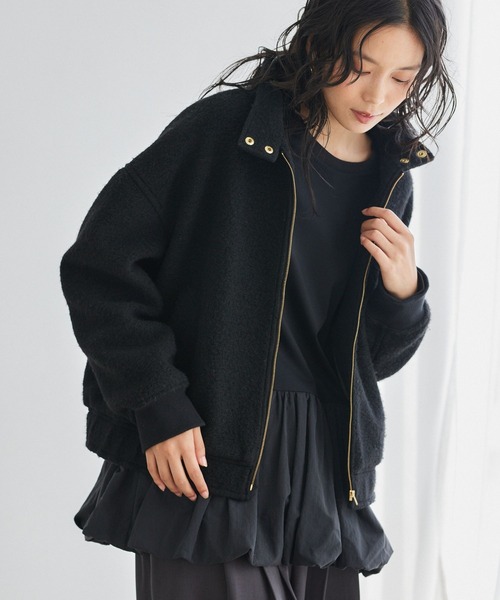 セール】BARNYARDSTORM / スタンドカラースライバーブルゾン【WEB限定