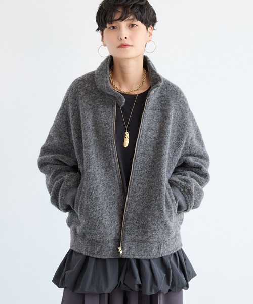 セール】BARNYARDSTORM / スタンドカラースライバーブルゾン【WEB限定