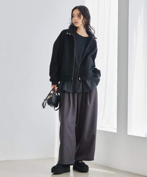 セール】BARNYARDSTORM / スタンドカラースライバーブルゾン【WEB限定