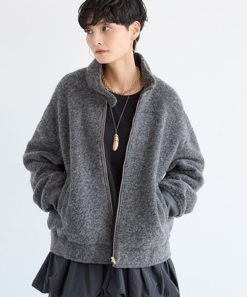 BARNYARDSTORM / スタンドカラースライバーブルゾン【WEB限定サイズ