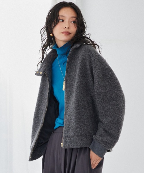 BARNYARDSTORM / スタンドカラースライバーブルゾン【WEB限定サイズ