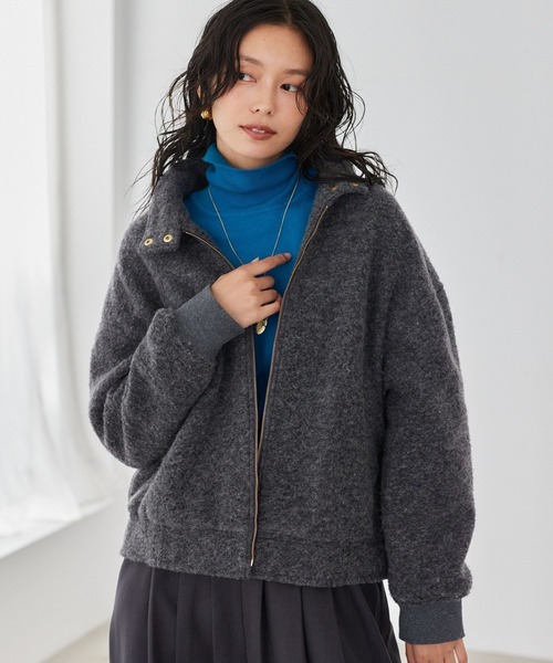 BARNYARDSTORM / スタンドカラースライバーブルゾン【WEB限定サイズ