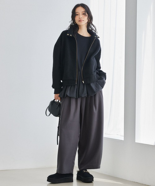 BARNYARDSTORM / スタンドカラースライバーブルゾン【WEB限定サイズ