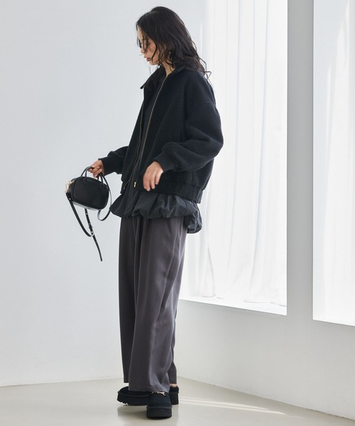 セール】BARNYARDSTORM / スタンドカラースライバーブルゾン【WEB限定