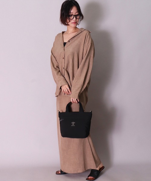 anello(アネロ)の「(LF)【anello】5ポケット 2WAY ミニ ショルダー & トートバッグ(トートバッグ・レディース・ブラック/グレー/グレイッシュベージュ/ネイビー・ONE SIZE)」の15枚目の写真
