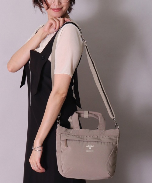 anello(アネロ)の「(LF)【anello】5ポケット 2WAY ミニ ショルダー & トートバッグ(トートバッグ・レディース・ブラック/グレー/グレイッシュベージュ/ネイビー・ONE SIZE)」の20枚目の写真