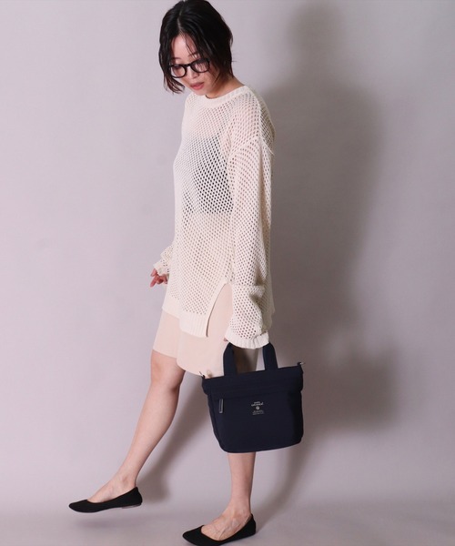 anello(アネロ)の「(LF)【anello】5ポケット 2WAY ミニ ショルダー & トートバッグ(トートバッグ・レディース・ブラック/グレー/グレイッシュベージュ/ネイビー・ONE SIZE)」の21枚目の写真