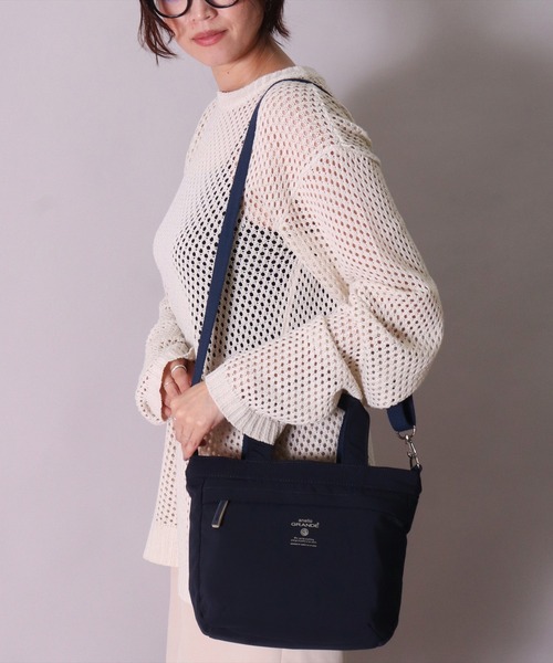 anello(アネロ)の「(LF)【anello】5ポケット 2WAY ミニ ショルダー & トートバッグ(トートバッグ・レディース・ブラック/グレー/グレイッシュベージュ/ネイビー・ONE SIZE)」の22枚目の写真