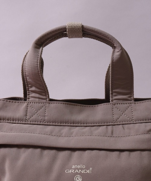 anello(アネロ)の「(LF)【anello】5ポケット 2WAY ミニ ショルダー & トートバッグ(トートバッグ・レディース・ブラック/グレー/グレイッシュベージュ/ネイビー・ONE SIZE)」の6枚目の写真