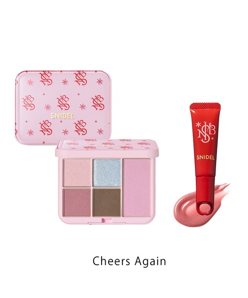 SNIDEL アイシャドウパレットとリップセット スナイデル ビューティ】バレンタイン限定コレクションを全色