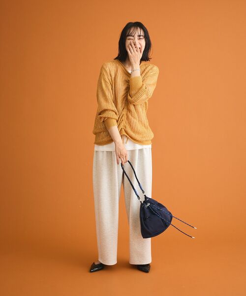 Green　Parks（グリーンパークス）の「andmikka.パラコードナイロンショルダーリュック（バックパック/リュック・レディース・カーキ/ブラック/ネイビー・FREE）」の7枚目の写真