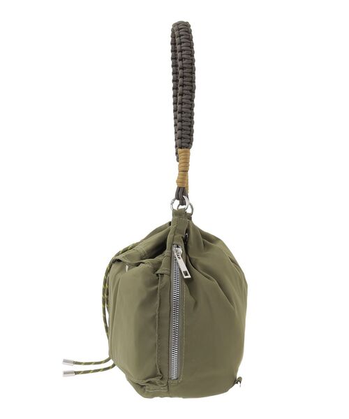 Green　Parks（グリーンパークス）の「andmikka.パラコードナイロンショルダーリュック（バックパック/リュック・レディース・カーキ/ブラック/ネイビー・FREE）」の18枚目の写真