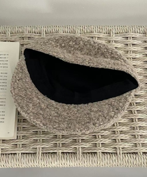 SANSeLF（サンセルフ）の「【SANSeLF】 ブークレリボンキャスケット ボリュームクラウン saa25a091（キャップ・レディース・ライトベージュ/ブラック・FREE）」の15枚目の写真