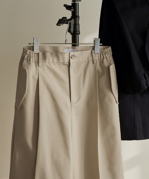 セール】【LUENNA】Wide Straight Chino Pants / ワイドストレート