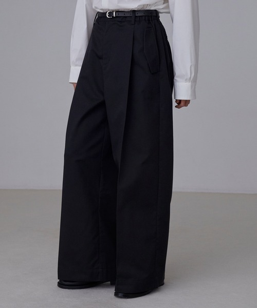 LUENNA（ルエナ）の「【LUENNA】Wide Straight Chino Pants / ワイドストレートチノパンツ（チノパンツ・メンズ・ベージュ/ブラック・S/M/L）」の5枚目の写真
