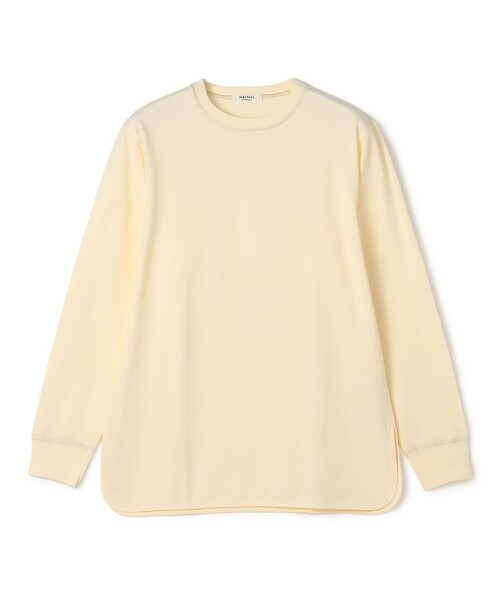 MACPHEE(マカフィー)の「ハイジャージー ロングスリーブプルオーバー(Tシャツ/カットソー・レディース・ホワイト/ライトイエロー/チャコールグレー/ライトブルー/ライトピンク・S)」の4枚目の写真