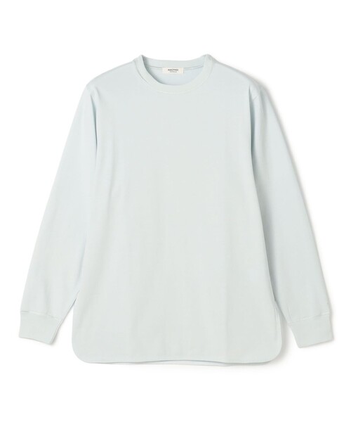 MACPHEE(マカフィー)の「ハイジャージー ロングスリーブプルオーバー(Tシャツ/カットソー・レディース・ホワイト/ライトイエロー/チャコールグレー/ライトブルー/ライトピンク・S)」の1枚目の写真