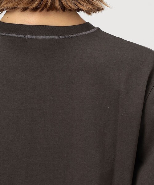 MACPHEE(マカフィー)の「ハイジャージー ロングスリーブプルオーバー(Tシャツ/カットソー・レディース・ホワイト/ライトイエロー/チャコールグレー/ライトブルー/ライトピンク・S)」の11枚目の写真