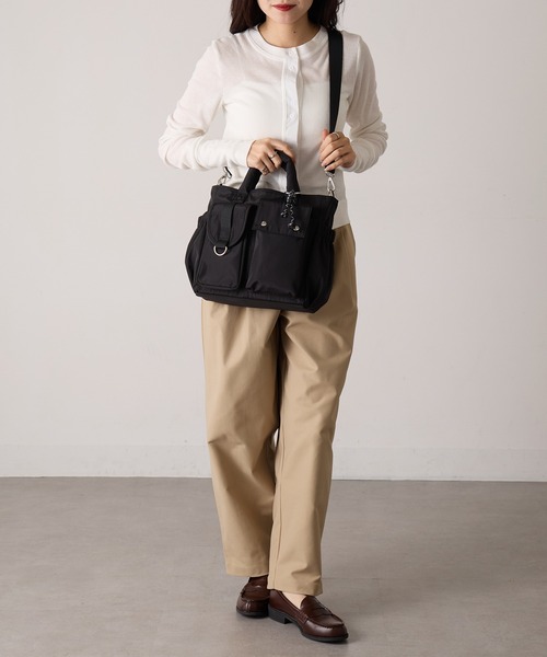 COLDE (コルデ)の「【COLDE】6ポケットトートバッグ 3251-378-1(トートバッグ・レディース・グレー/カーキ/ブラック・FREE)」の19枚目の写真