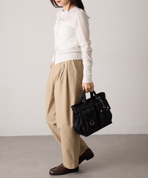 COLDE (コルデ)の「【COLDE】6ポケットトートバッグ 3251-378-1(トートバッグ・レディース・グレー/カーキ/ブラック・FREE)」の22枚目の写真