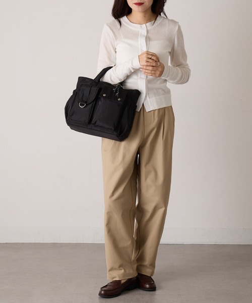 COLDE (コルデ)の「【COLDE】6ポケットトートバッグ 3251-378-1(トートバッグ・レディース・グレー/カーキ/ブラック・FREE)」の21枚目の写真