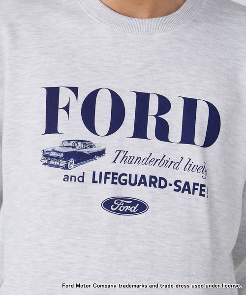 GOOD ROCK SPEED（グッドロックスピード）の「GOOD ROCK SPEED/グッドロックスピード FORD Sweatshirt クルーネックスウェット 旧車（スウェット・メンズ・ネイビー/グレー・M/L/XL）」の5枚目の写真