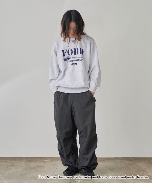 GOOD ROCK SPEED（グッドロックスピード）の「GOOD ROCK SPEED/グッドロックスピード FORD Sweatshirt クルーネックスウェット 旧車（スウェット・メンズ・ネイビー/グレー・M/L/XL）」の15枚目の写真