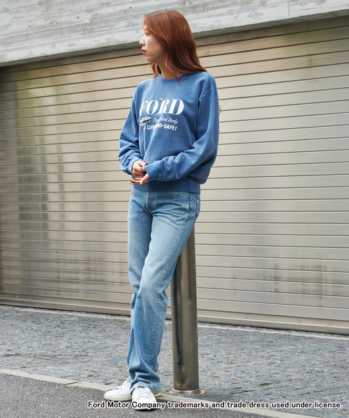 GOOD ROCK SPEED（グッドロックスピード）の「GOOD ROCK SPEED/グッドロックスピード FORD Sweatshirt クルーネックスウェット 旧車（スウェット・メンズ・ネイビー/グレー・M/L/XL）」の21枚目の写真