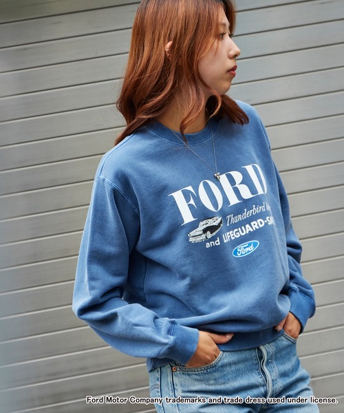 GOOD ROCK SPEED（グッドロックスピード）の「GOOD ROCK SPEED/グッドロックスピード FORD Sweatshirt クルーネックスウェット 旧車（スウェット・メンズ・ネイビー/グレー・M/L/XL）」の18枚目の写真