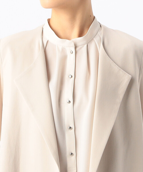 COMME CA（コムサ）の「TCポンチ ジレ（ベスト・レディース・グレー・9号）」の5枚目の写真