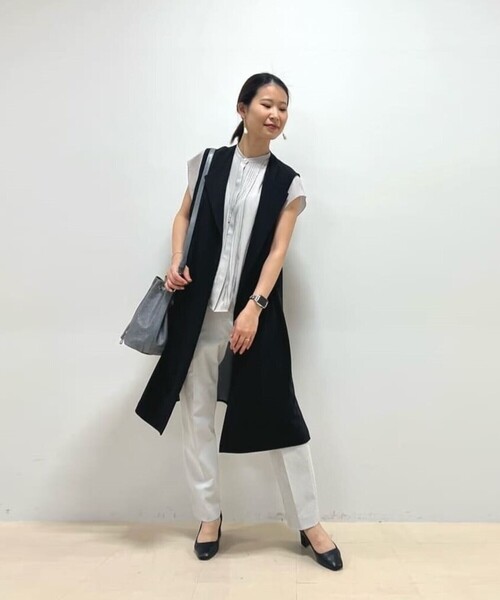 COMME CA（コムサ）の「TCポンチ ジレ（ベスト・レディース・グレー・9号）」の14枚目の写真