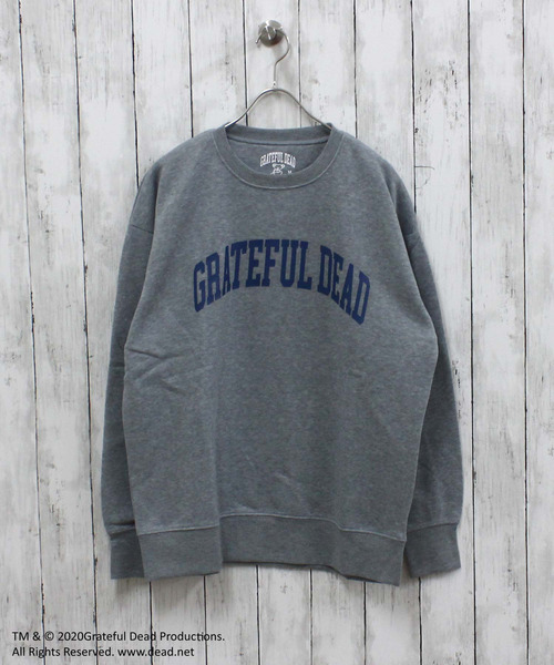 Grateful Dead(グレイトフルデッド)の「メンズ GRATEFUL DEAD グレイトフルデッド 裏起毛 オーバーサイズ トレーナー(スウェット・メンズ・ベージュ系その他/キャメル/オートミール/ベージュ/ネイビー/ブルー系その他/グリーン系その他/グレー系その他2/チャコールグレー/杢グレー/ダークグリーン/ヘザーチャコール/ブラック系その他/グレイッシュベージュ/グレー系その他/ブラック・M/L/XL)」の20枚目の写真
