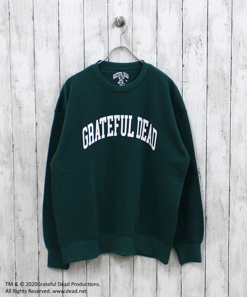 Grateful Dead(グレイトフルデッド)の「メンズ GRATEFUL DEAD グレイトフルデッド 裏起毛 オーバーサイズ トレーナー(スウェット・メンズ・ベージュ系その他/キャメル/オートミール/ベージュ/ネイビー/ブルー系その他/グリーン系その他/グレー系その他2/チャコールグレー/杢グレー/ダークグリーン/ヘザーチャコール/ブラック系その他/グレイッシュベージュ/グレー系その他/ブラック・M/L/XL)」の21枚目の写真