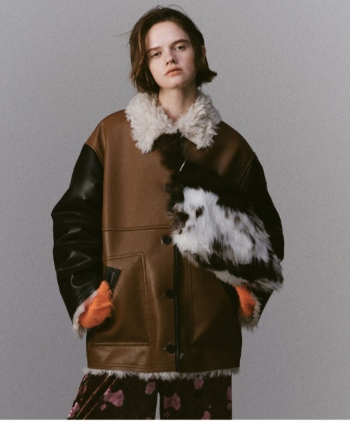 Reversible Mouton Coat / リバーシブルムートンコート（ムートン