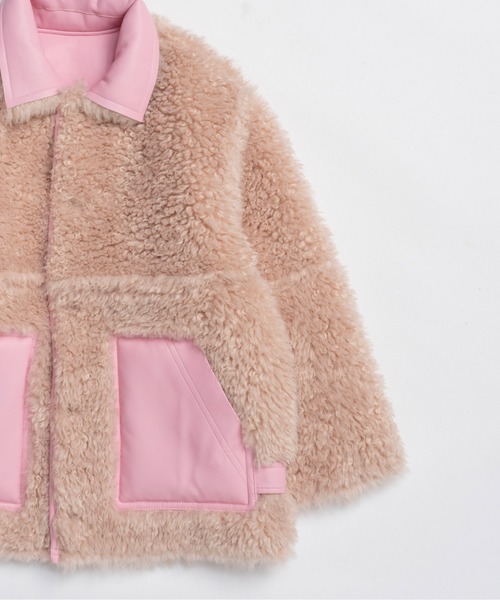 Reversible Mouton Coat / リバーシブルムートンコート（ムートン