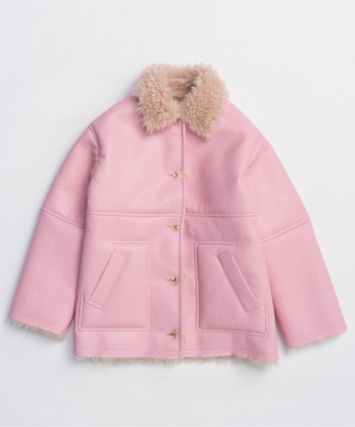 Reversible Mouton Coat / リバーシブルムートンコート（ムートン