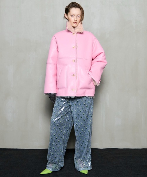 Reversible Mouton Coat / リバーシブルムートンコート（ムートン