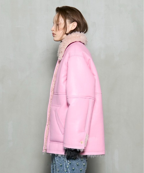Reversible Mouton Coat / リバーシブルムートンコート（ムートン