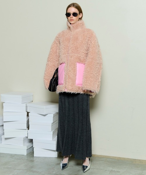 Reversible Mouton Coat / リバーシブルムートンコート（ムートン