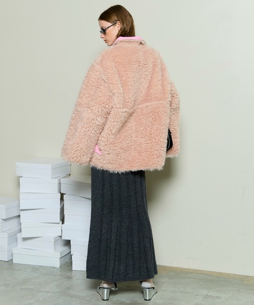 Reversible Mouton Coat / リバーシブルムートンコート（ムートン