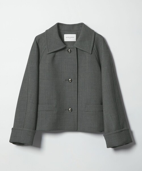 UNITED ARROWS（ユナイテッドアローズ）の「プレーン ショート ジャケット（その他アウター・レディース・ブラック/グレー系・38/36）」の14枚目の写真