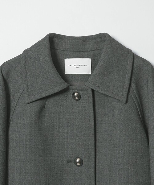 UNITED ARROWS（ユナイテッドアローズ）の「プレーン ショート ジャケット（その他アウター・レディース・ブラック/グレー系・38/36）」の5枚目の写真