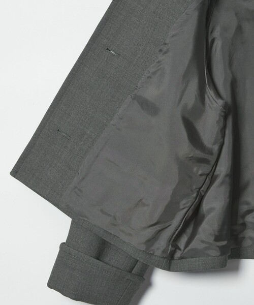 UNITED ARROWS（ユナイテッドアローズ）の「プレーン ショート ジャケット（その他アウター・レディース・ブラック/グレー系・38/36）」の9枚目の写真
