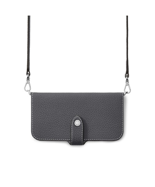 iPhone 17) ベルテッド ダイアリーケース シュリンクレザー