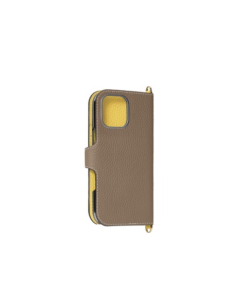 iPhone 17) ベルテッド ダイアリーケース シュリンクレザー