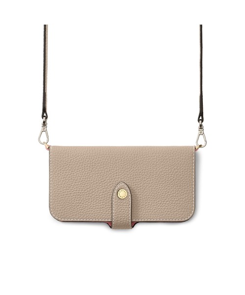 iPhone 17) ベルテッド ダイアリーケース シュリンクレザー