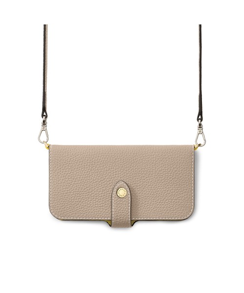 iPhone 17) ベルテッド ダイアリーケース シュリンクレザー